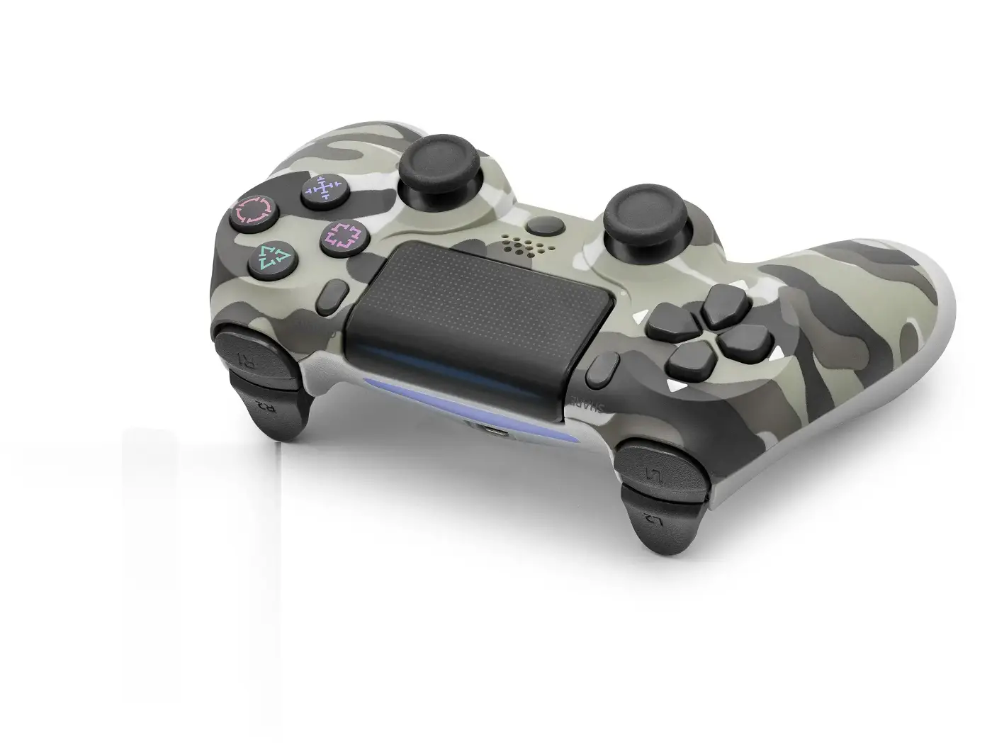 Gamepad Ps4 Uyumlu - Gri Kamuflaj ND400N