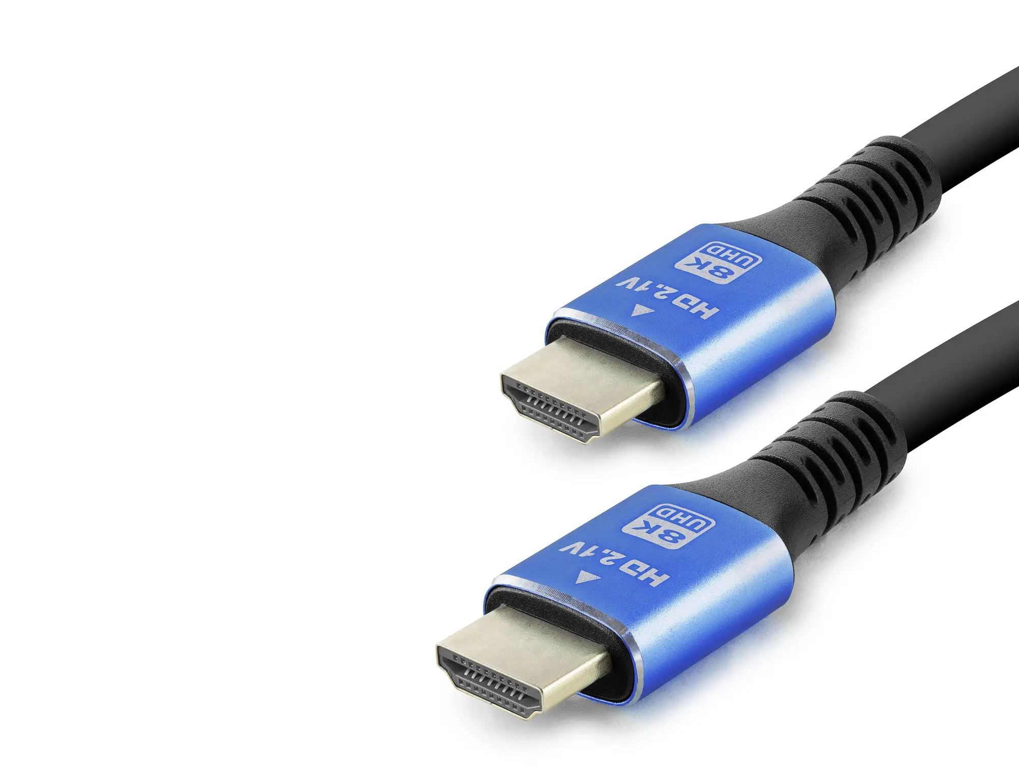 Fiber Optik Hdmi 2.1 Kablo 8K Uhd 60 Hz Od 8.0 Mm 1.5 M - Siyah Mavi HDX2044