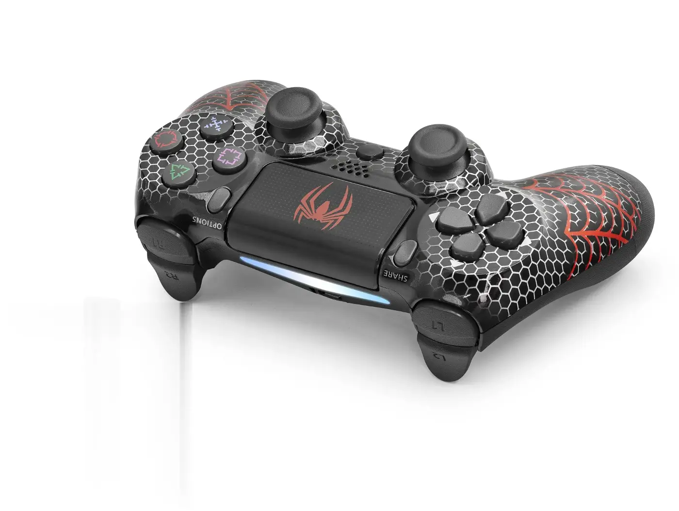 Gamepad Ps4 Uyumlu - Siyah Beyaz ND400V
