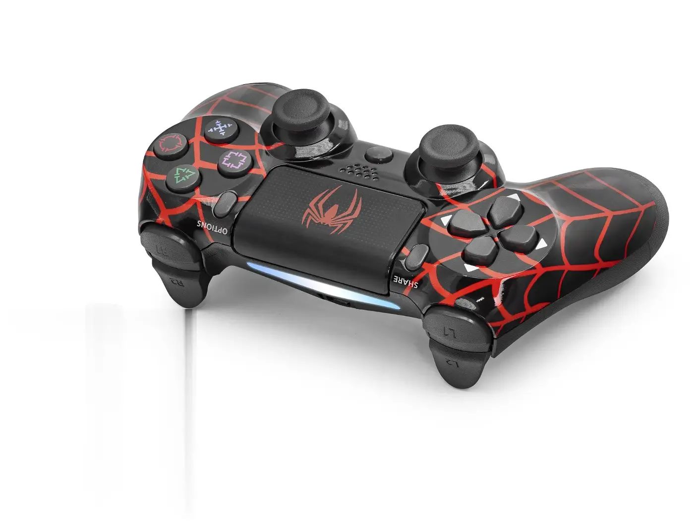 Gamepad Ps4 Uyumlu - Kırmızı Siyah ND400Q