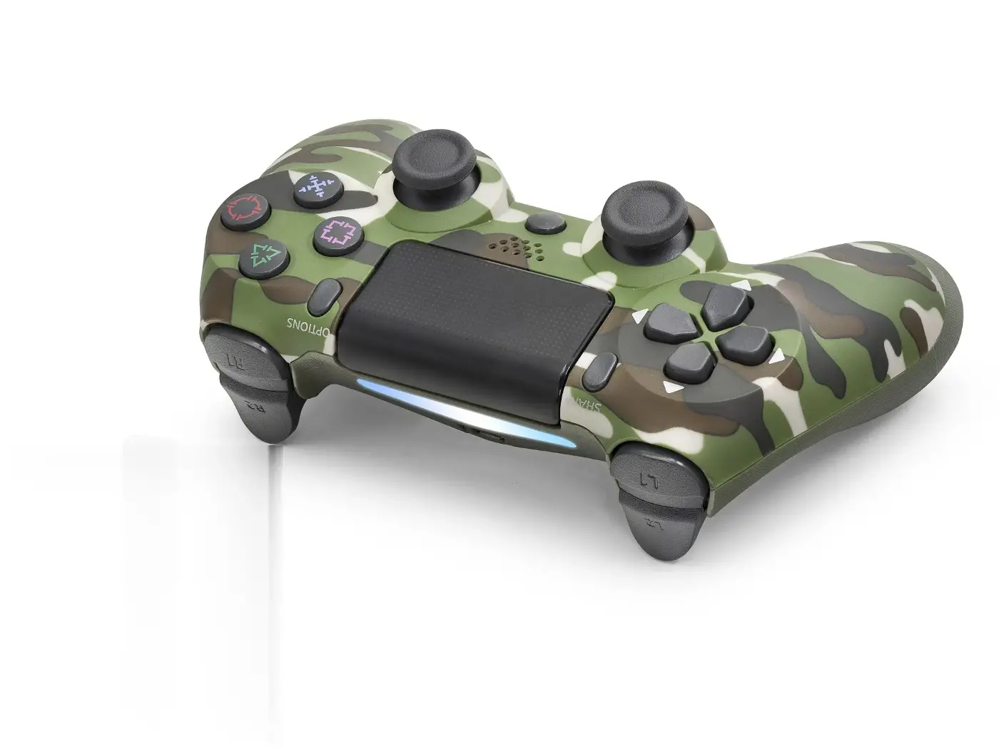 Gamepad Ps4 Uyumlu - Yeşil Kamuflaj ND400L