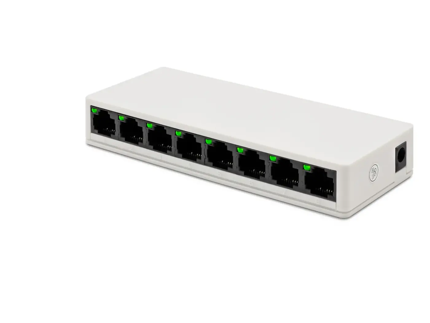 Ethernet Switch 8 Port 10/100 Mbps - Beyaz LV-SW08