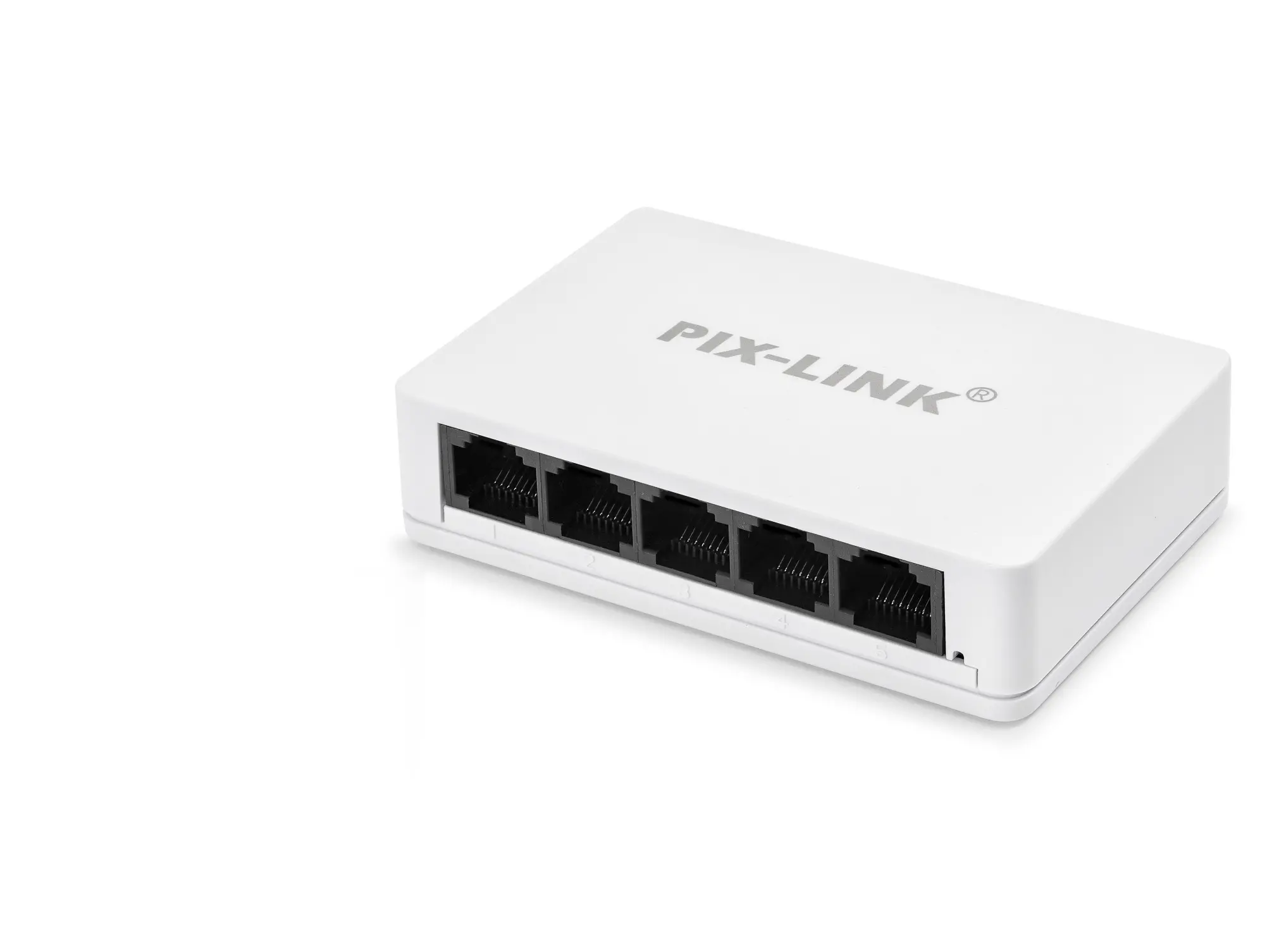 Gigabit Ethernet Switch 5 Port - Beyaz LV-GS05