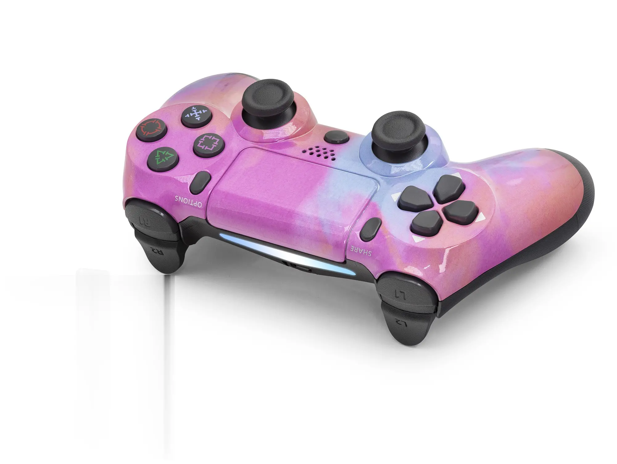 Gamepad Ps4 Uyumlu - Pembe Gri ND400AN