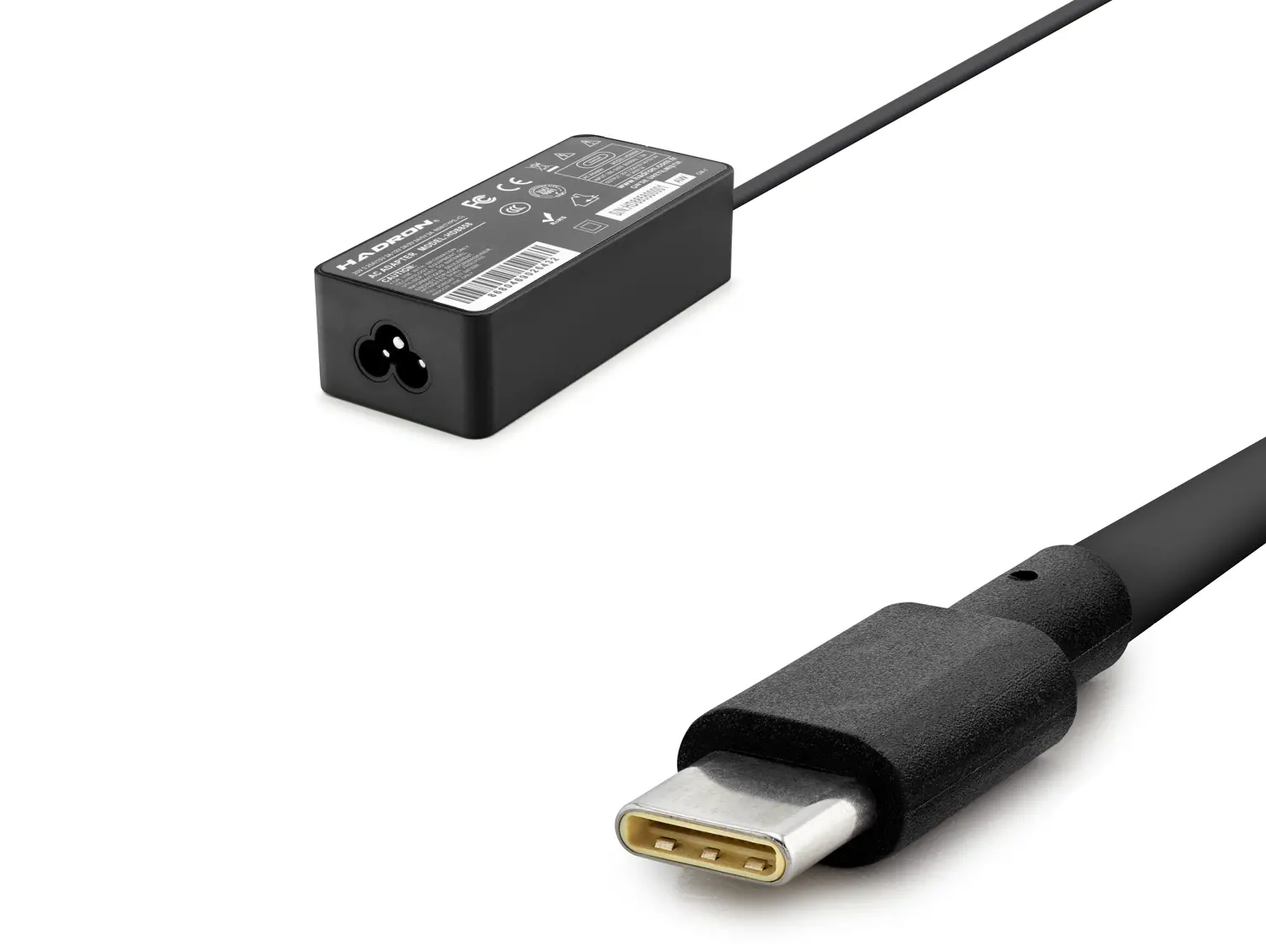 20V 3.25A 65W Laptop Adaptörü - Type-C - Asus Dell Uyumlu - Siyah HD8858