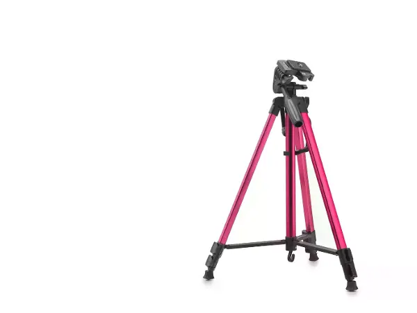 Telefon Tripodu Ayarlanabilir Kollu 140 Cm -Kırmızı HDX3366