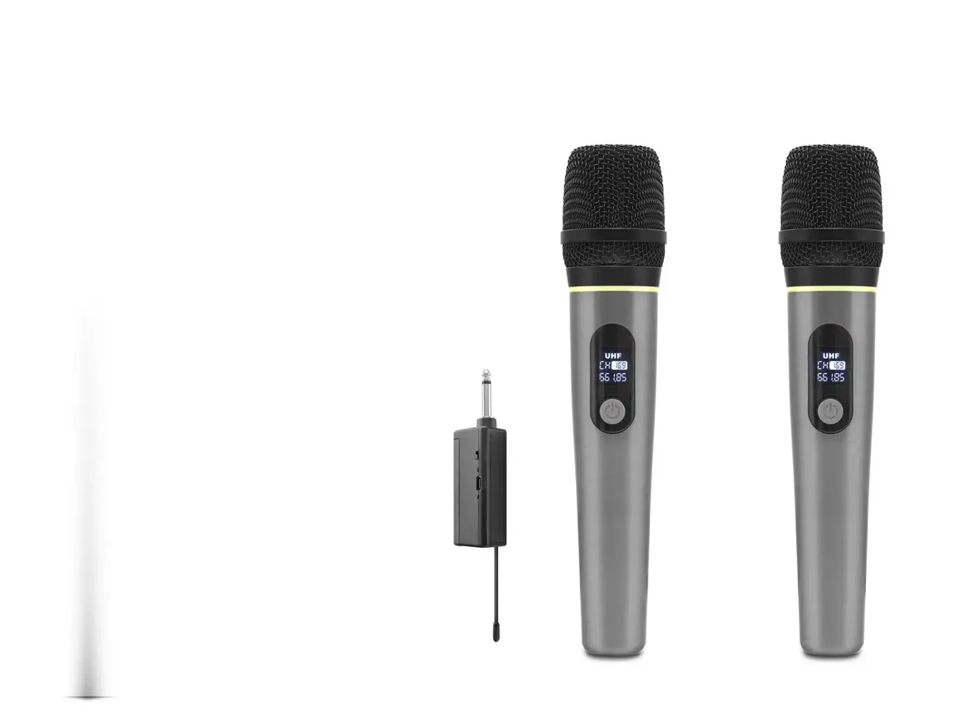 Profesyonel Kablosuz Uhf 2 Mikrofonlu Set 6.35 Mm - Gri HDX2791G