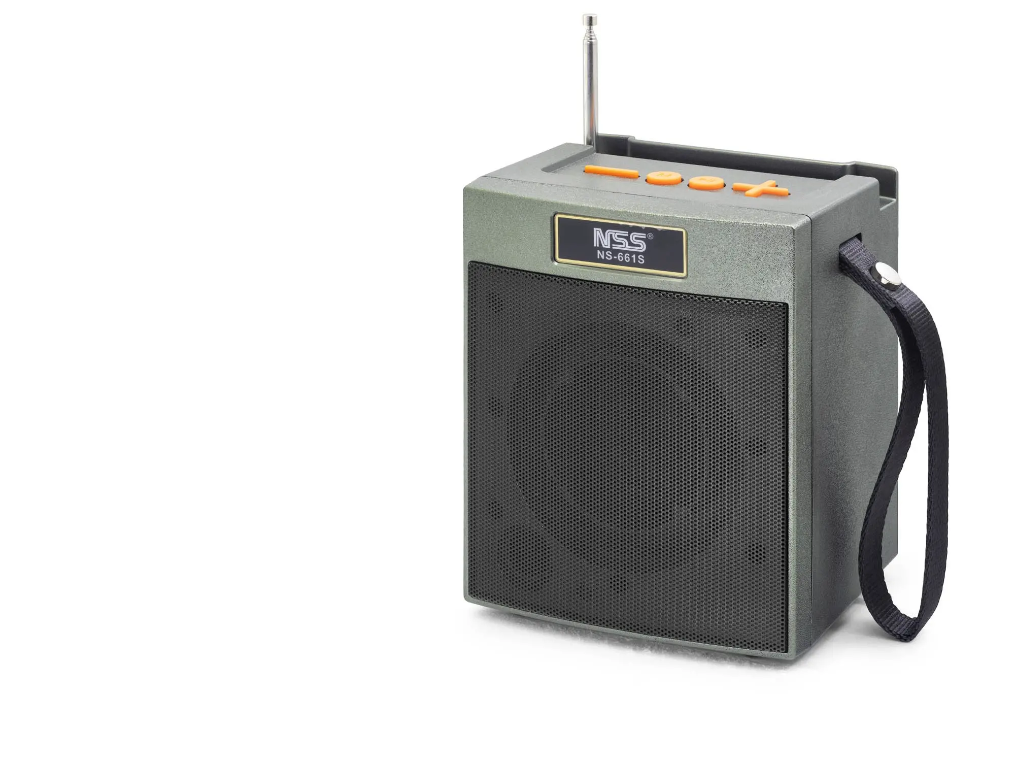 Bluetooth Fm Radyo Tws Usb Tf Aux Solar Şarjli Taşinabilir Kamp Hoparlör NS661S