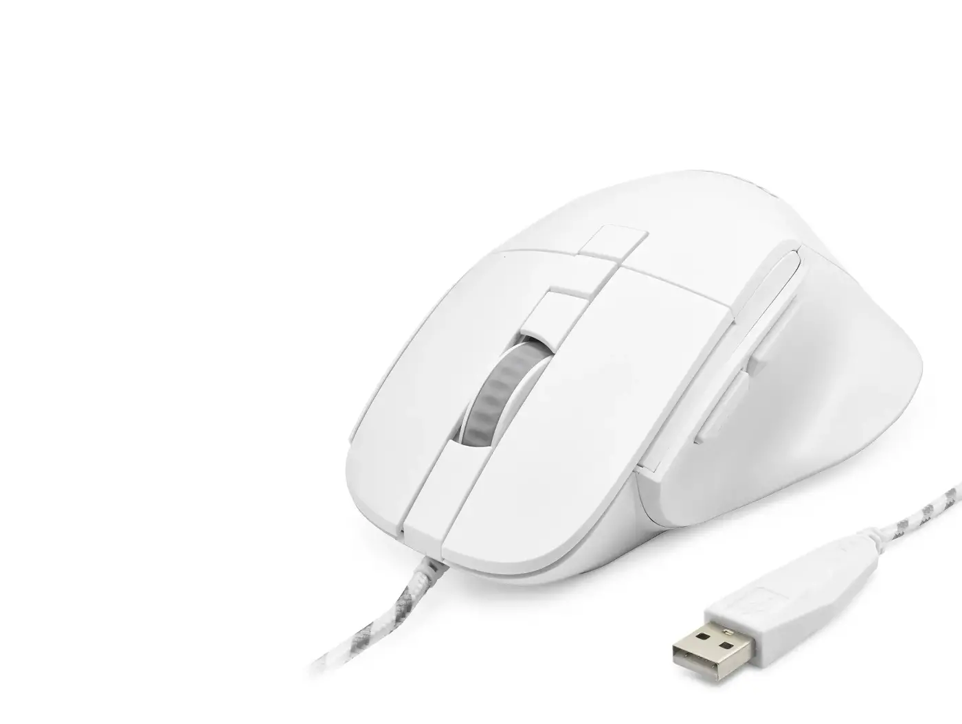 7D Ergonomi̇k Kablolu Ofi̇s Mouse 3600 Dpi - Beyaz ND1209W