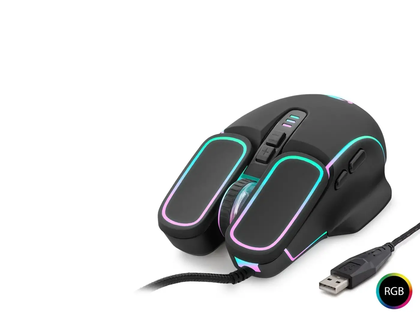 Bomber Mouse 6400 Dpi Rgb - Si̇yah G350