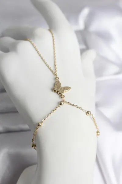 316L Çelik Gold Renk Model Kadın Şahmeran TJ-SN740