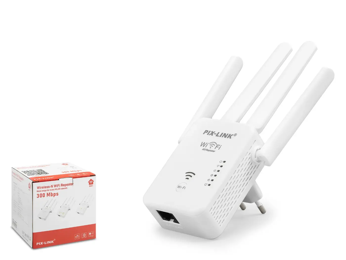 Wifi Repeater / Router / Ap 300 Mbps - Beyaz LV-WR49S4T