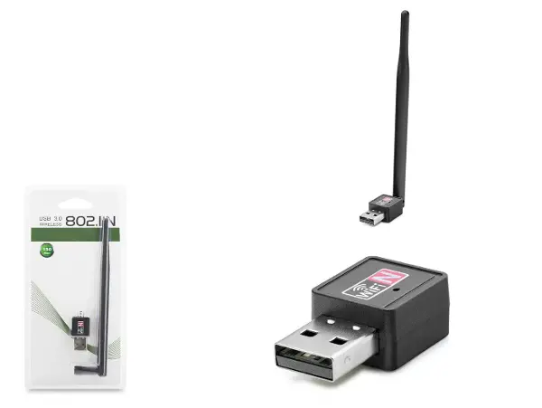 Usb Wifi Adaptör 150 Mbps - Siyah LV-UW02T