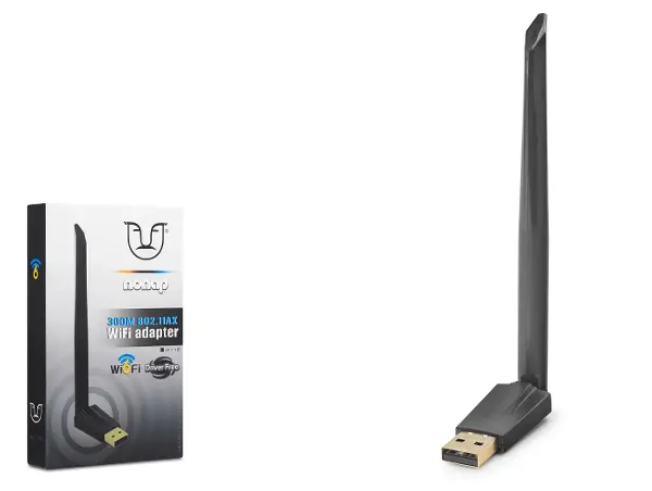 Usb Wifi Adaptör 300 Mbps Wifi 6 Dahua Dvr Uyumlu W118