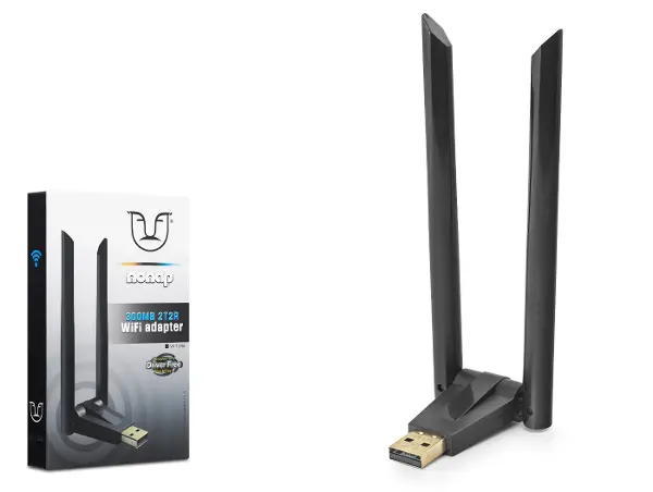 Usb Wifi Adaptör 300 Mbps Dahua Dvr Uyumlu W136