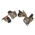 LN-ZMN-TKR-5525-XX Dikili tip Tekerlek Grubu, 1 set=4 ad, 2ad frenli, 2 ad Frensiz-1
