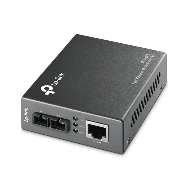 MC110CS Fiber Converter,Single-mode,Çift Yönlü Fast Ethernet Medya Dönüştürücü