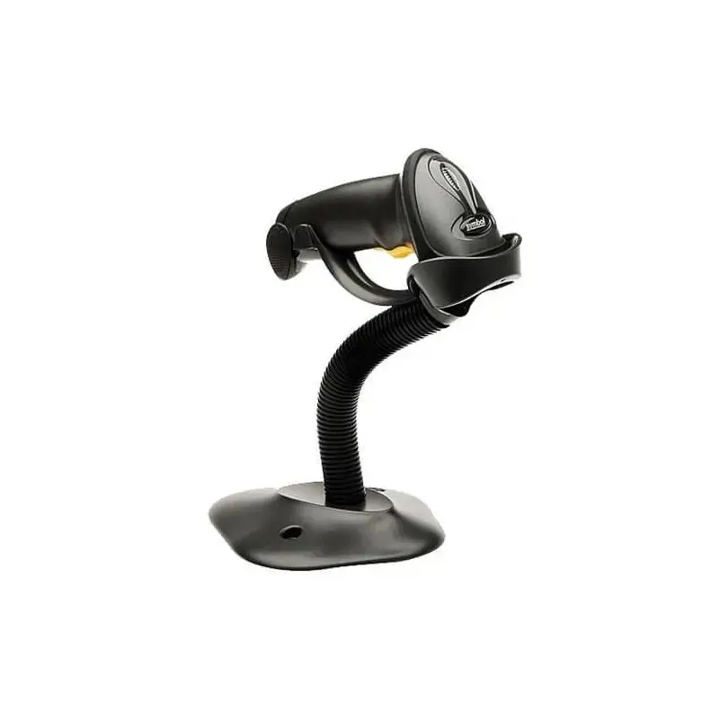 LS2208 (LS2208-SR20007R-UR ) 1D KABLOLU USB SİYAH BARKOD OKUYUCU + STAND