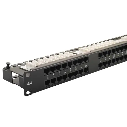 SP-CU648 48 PORT CAT6 UTP PATCH PANEL