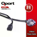 Q-POW3  Q-POW3 3 METRE PC POWER KABLOSU-1
