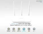 2.4GHz 300Mbps 1Wan + 3Lan Portlu Wireless Router EWR-F303-1