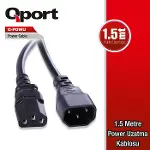 Q-POWU QPORT Q-POWU 1.5 METRE POWER GÜÇ UZATMA KABLOSU-1