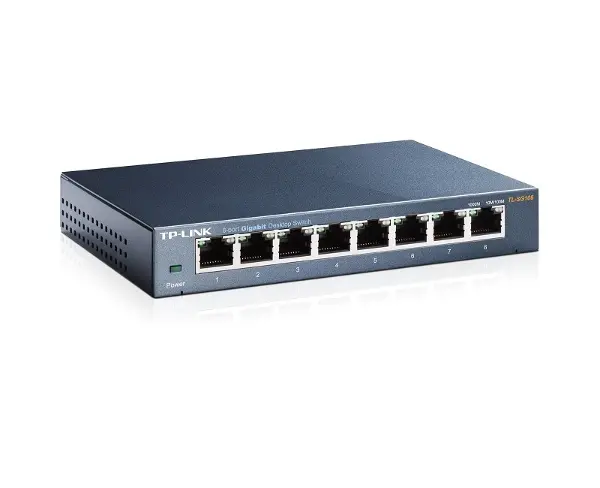 TL-SG108 8PORT 10/100/1000 YÖNETİLEMEZ SWITCH