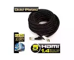 (DK-HD-CV14L500) 5M V1.4 ALTIN UCLU 3D AG DES DUAL MOLDING KILIF HDMI KABLO-1