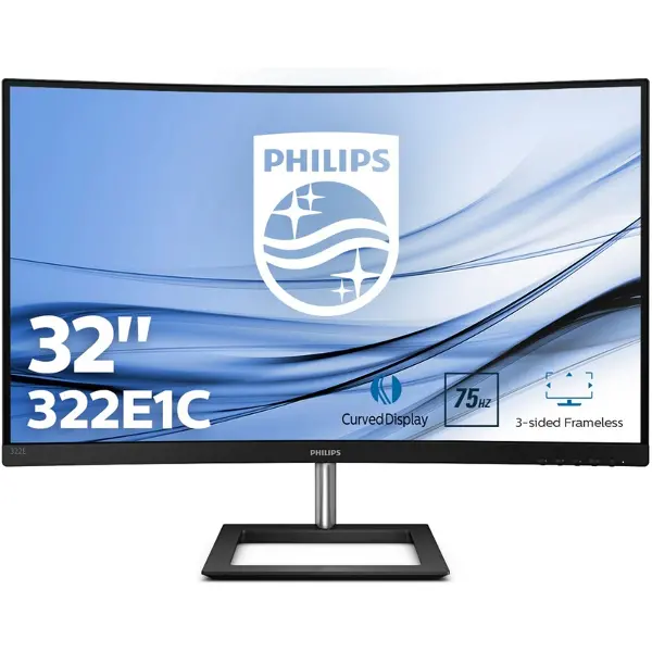 322E1C/00 31.5" Curved VA LCD FULL HD VGA HDMI DP
