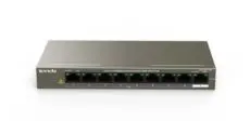 8 Port 10/100 PoE, 9 Port Switch TEF1109P-8-63W
