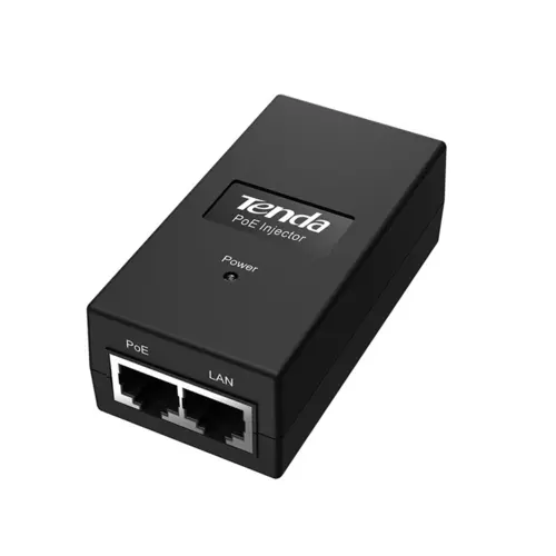 poe15f 10/100mbps poe enjektoru 802.3 af/at