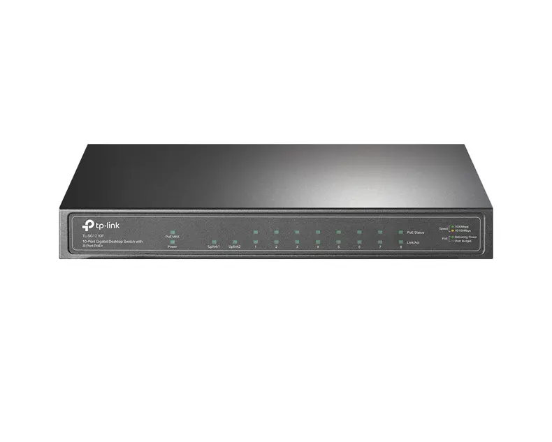 TL-SG1210P 10 Port 10/100/1000+1SFP Swtch*