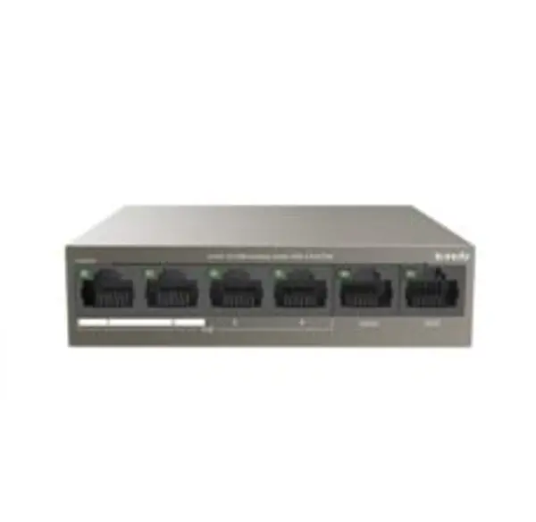 6-Port 10/100M 4-Port PoE Switch TEF1106P-4-63W