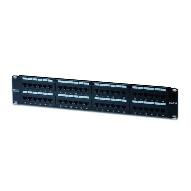 48 PORT CAT6 PATCH PANEL (DN-91648U)