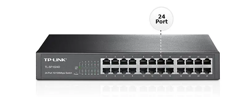 TL-SF1024D 24 PORT 10/100 Mbps SWITCH