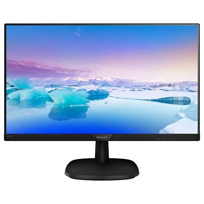 23.8"  243V7QJABF/00 IPS 4MS 75MHZ 1XVGA 1XHDMI 1XDP FHD 1920X1080 HOPARLÖR FLICKER-FREE VESA SİYAH