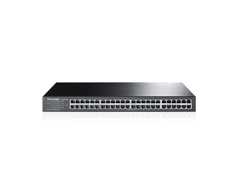 TL-SF1048, 48 Port, 10/100M, Çelik Kasa, Rackmount Switch