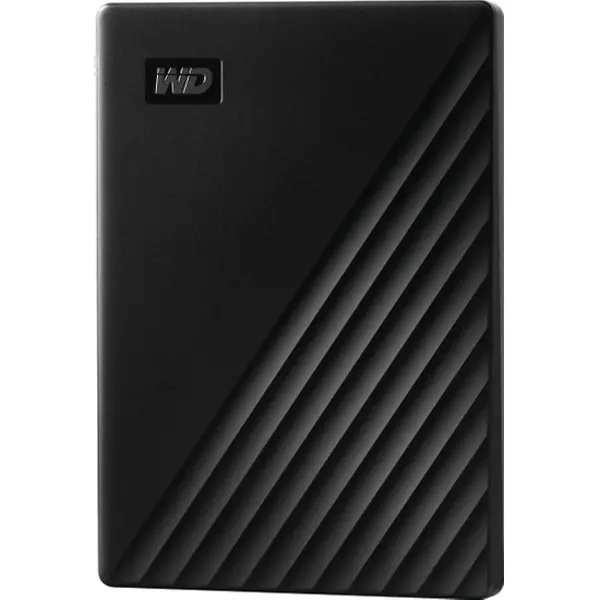 WDBYVG0010BBK-WESN, My Passport, 1TB, 2.5", USB3.2, Taşınabilir, Harici HDD, Siyah