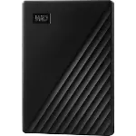WDBYVG0010BBK-WESN, My Passport, 1TB, 2.5", USB3.2, Taşınabilir, Harici HDD, Siyah-1