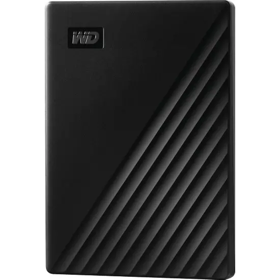 WDBYVG0010BBK-WESN, My Passport, 1TB, 2.5", USB3.2, Taşınabilir, Harici HDD, Siyah