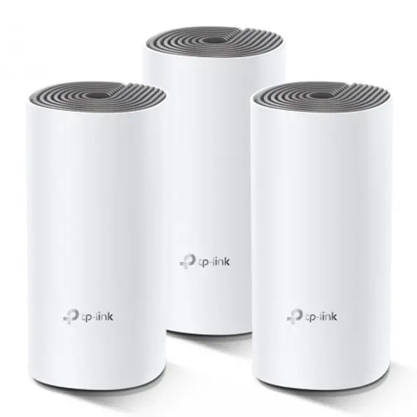 DECO E4 3P 1200MBPS TÜM EVİ KAPSAYAN MESH WI-FI SİSTEMİ (ÜÇLÜ)