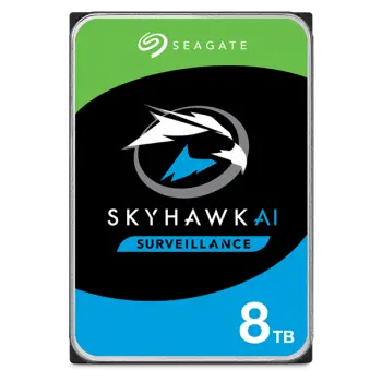 SKYHAWK AI 8 TB 256MB 7200RPM SATA3.0 7/24 DVR, NVR için Güvenlik HDD