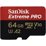 SDSQXCU-064G-GN6MA 64GB MICRO SD EXTREME PRO 64GB 200MB/S-1