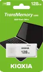 128GB USB2.0  BEYAZ USB BELLEK LU202W128GG4-1