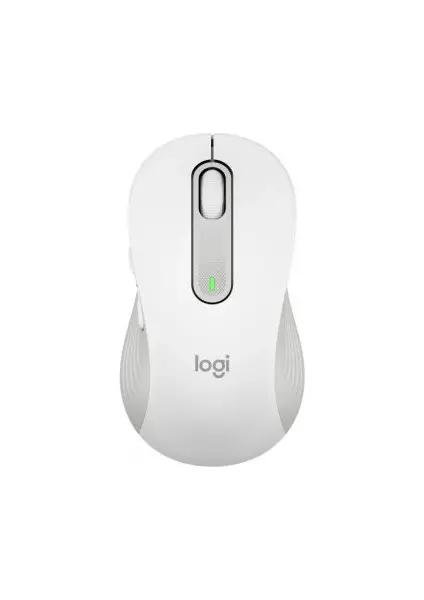 910-006238, M650L Signature, Beyaz, Sağ El, USB Nano 2,4G Kablosuz,4000dpi, Optik, 5 Tuşlu, 24ay Pil Ömrü, Sessiz Mouse