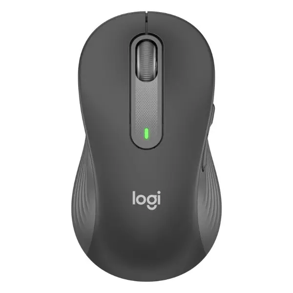 910-006253, M650 Signature, Siyah, Sağ El, USB Nano 2,4G Kablosuz, 4000dpi, Optik, 5 Tuşlu, 24ay Pil Ömrü, Sessiz Mouse