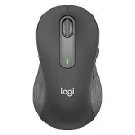 910-006253, M650 Signature, Siyah, Sağ El, USB Nano 2,4G Kablosuz, 4000dpi, Optik, 5 Tuşlu, 24ay Pil Ömrü, Sessiz Mouse-1