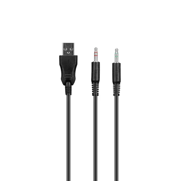 DHE-8010 Siyah Gaming Oyuncu Mikrofonlu Kulaklık