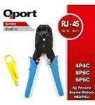 (Q-PEN5) RJ45/RJ11/RJ12 KABLO SIKMA PENSESI + KABLO SIYIRICI-1