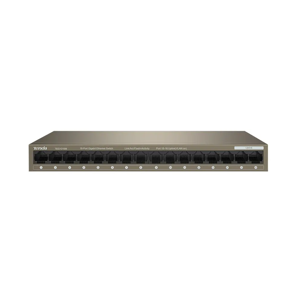 teg1016m 16port 10/100/1000 gıgabıt swıtch